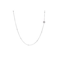 Collana Crivelli Donna TIFFANY in Oro bianco Diamante 212-L1468 OB